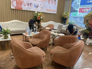 vệ sinh ghế sofa